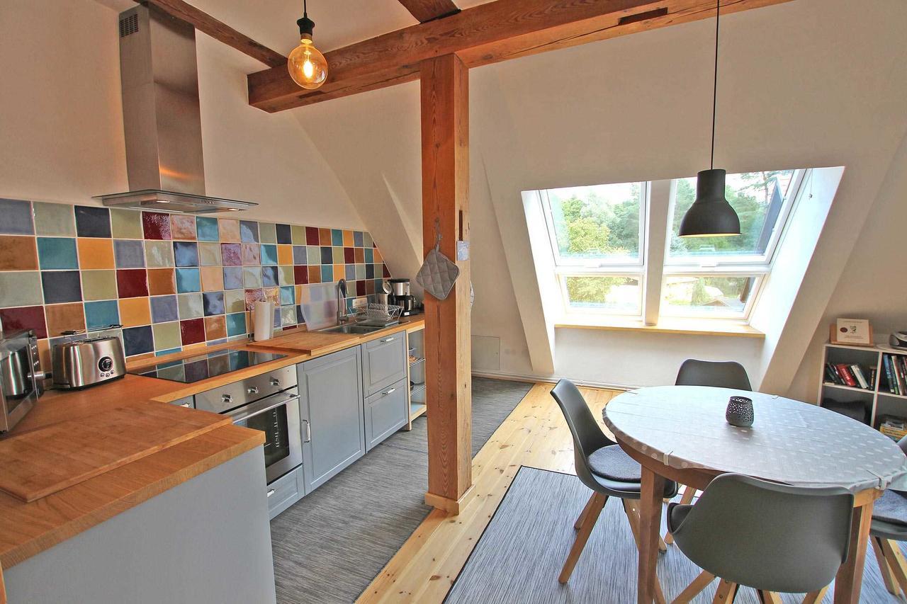 Ferienwohnung Im Forsthaus Am See Schwarz 外观 照片
